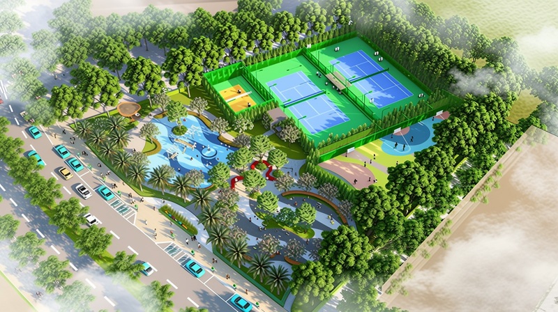 Khu thể thao Vinhomes Hải Vân Bay