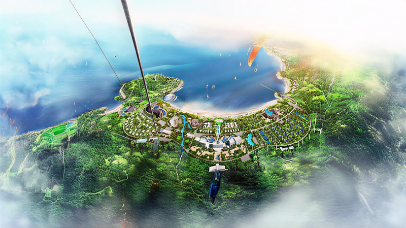 Vị trí đắc địa của dự án Vinhomes Làng Mây