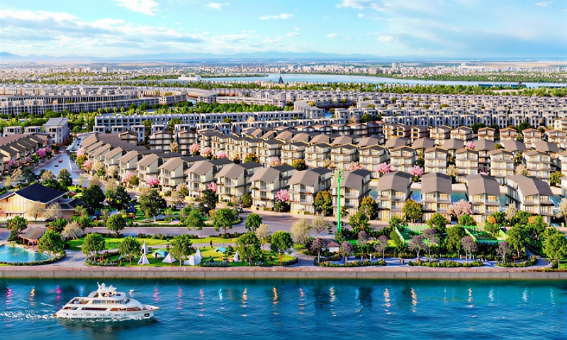 Hàng loạt biệt thự tại Vinhomes Hải Vân Bay